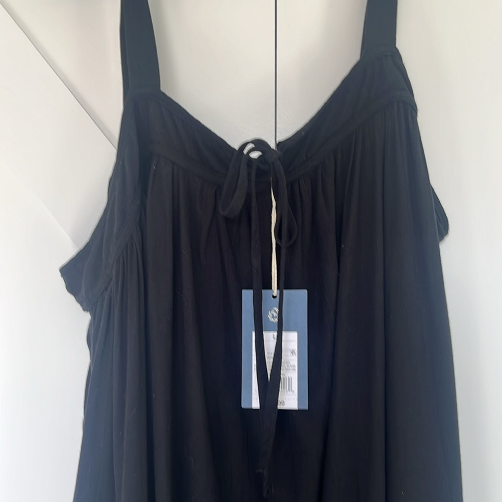 Universal Thread Black Spaghetti Strap Maxi Dress - image 4